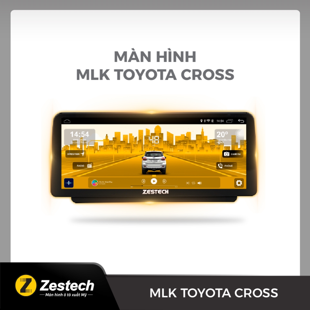 Màn hình ô tô Zestech MLK Toyota Cross